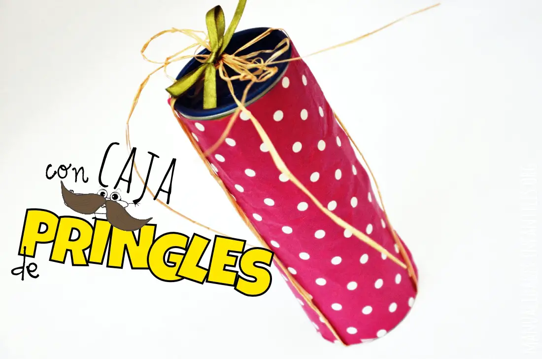 Regalo con caja de pringles