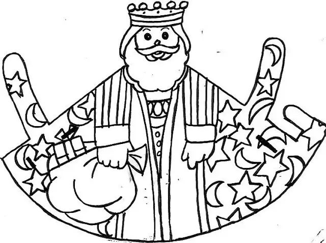 Juegos De Reyes Magos Para Colorear Imprimir Y Pintar