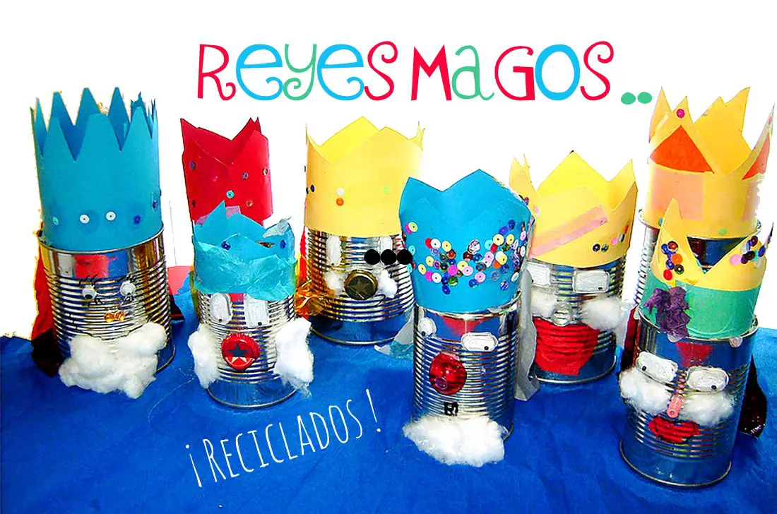 Reyes magos reciclados