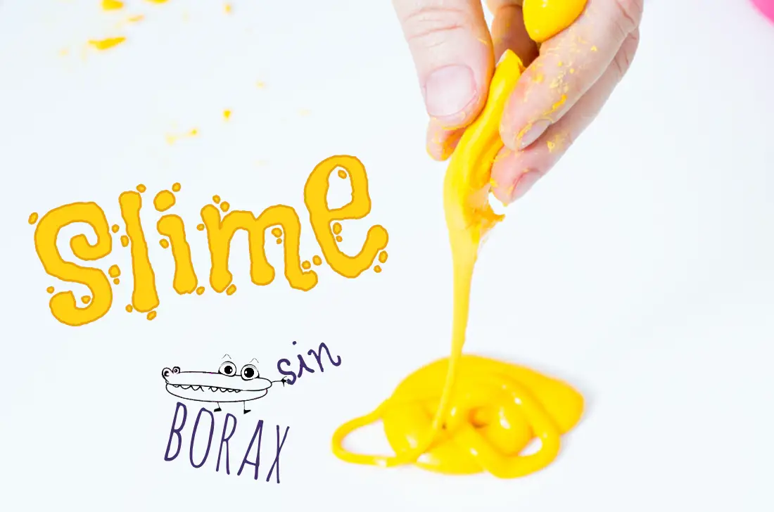 Slime casero sin borax -Manualidades Infantiles