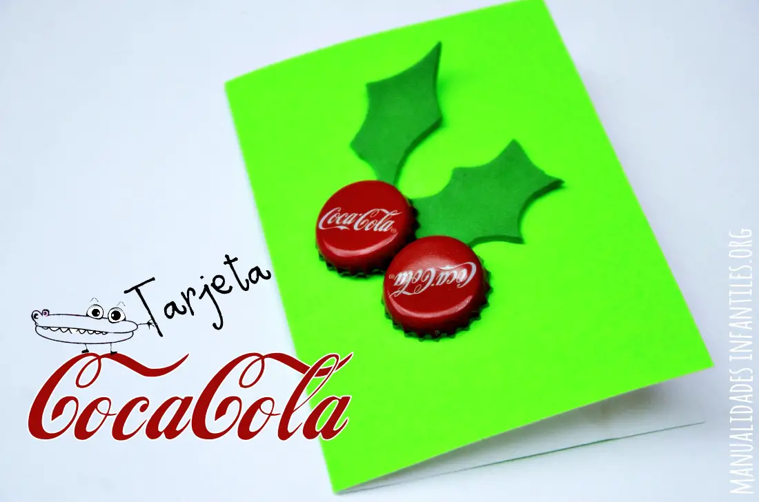 Tarjeta de Navidad CocaCola
