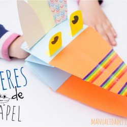 Titeres de papel para niños