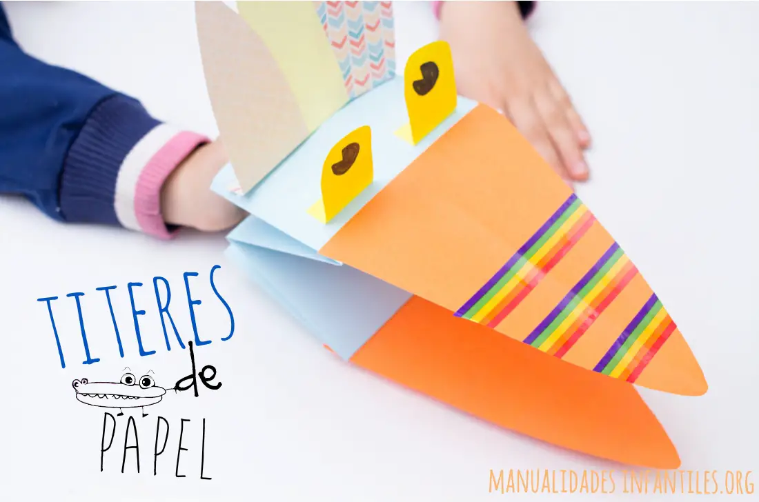 Titeres de papel para niños