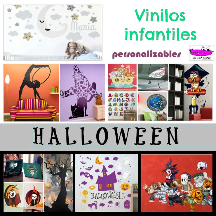 Vinilos infantiles para Halloween 