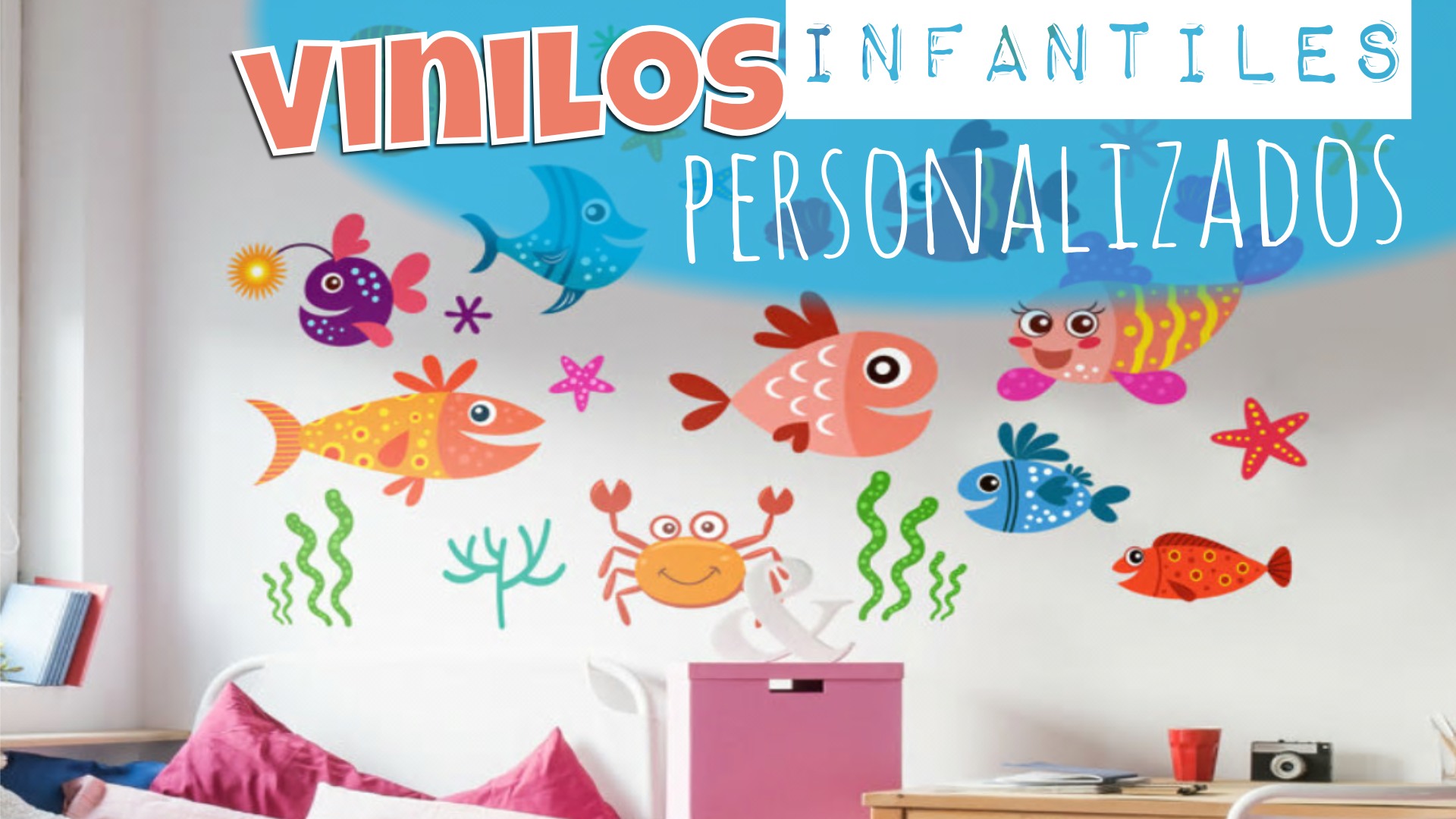 Vinilos infantiles personalizados tenvinilo