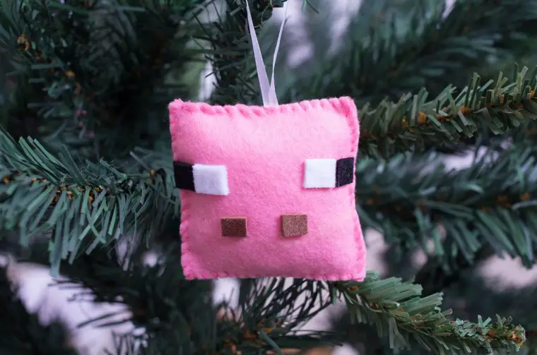 Adorno de Navidad de Minecraft -Manualidades Infantiles