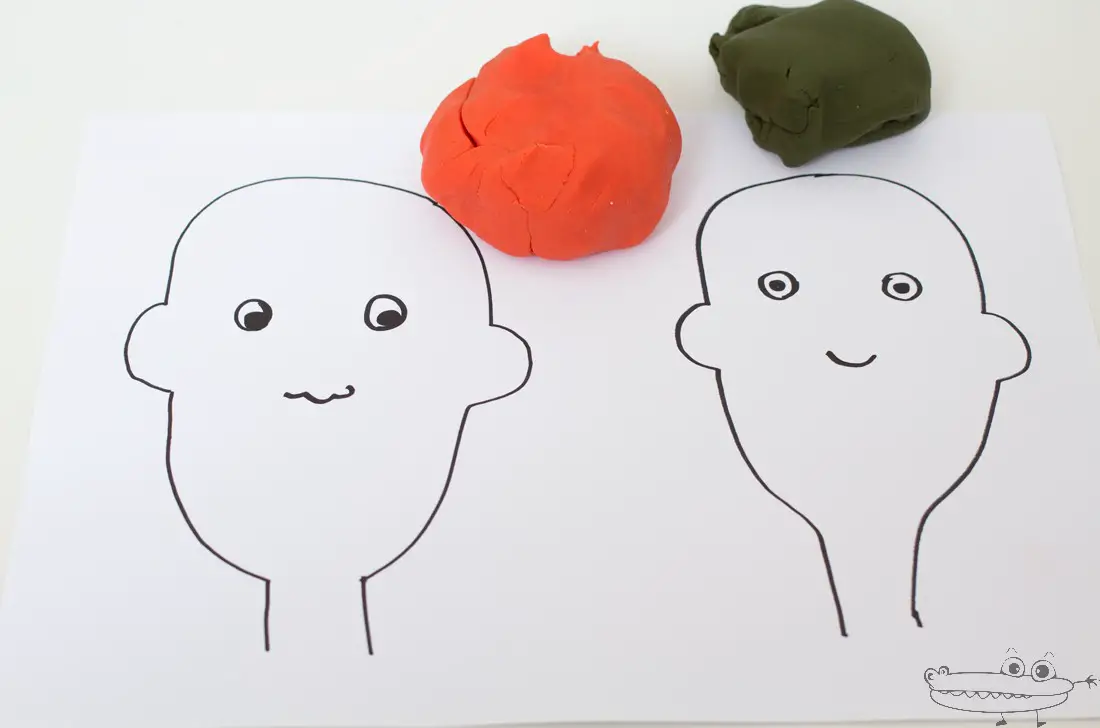 Aprender las emociones con plastilina