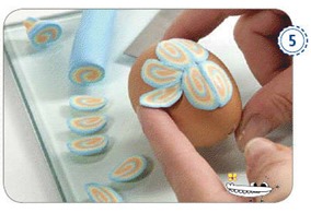 huevos de pascua con fimo 5