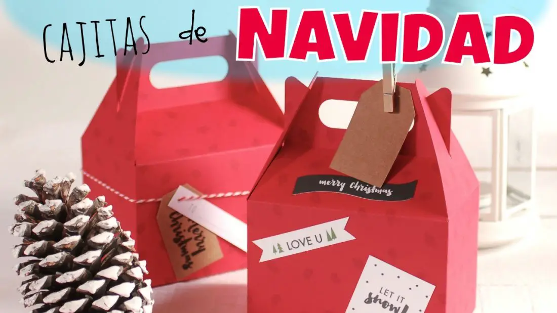 Fobia Interacción vino Cajas de cartón para regalos de Navidad - Ideas para decorarlas