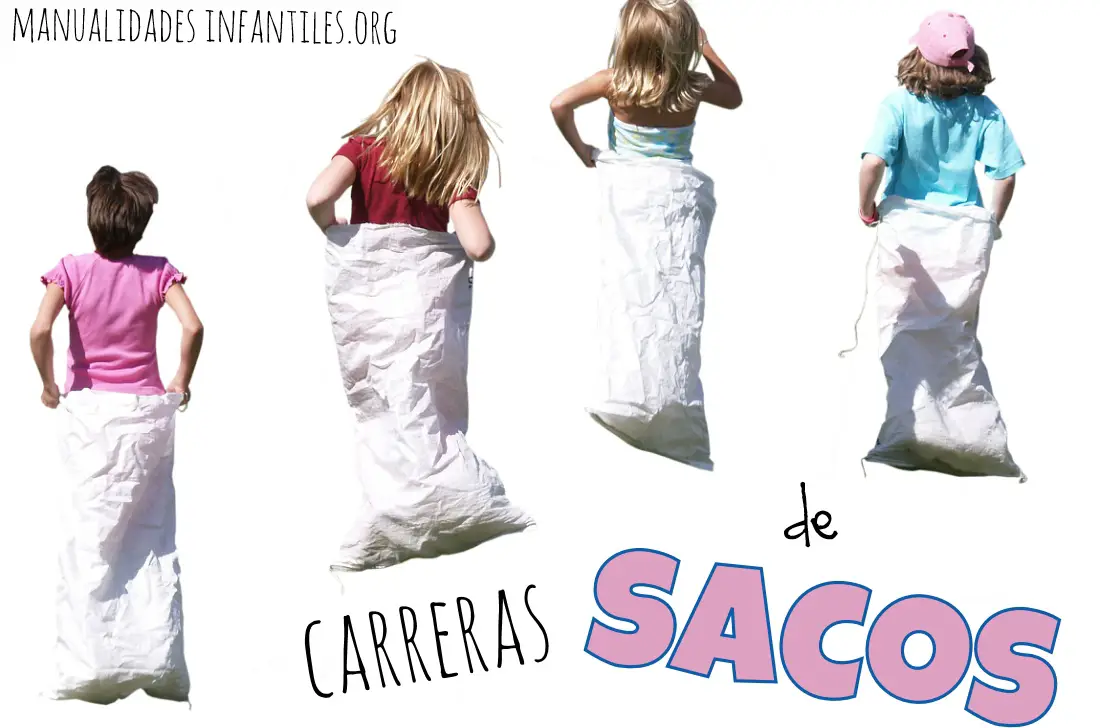 Carreras de sacos -Manualidades Infantiles