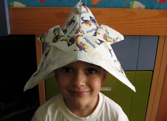 músico Es barato Aparte Sombrero de Vikingo - Origami -Manualidades Infantiles