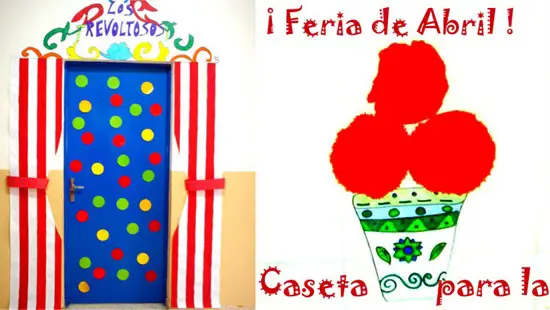 caseta infantil para la feria de abril