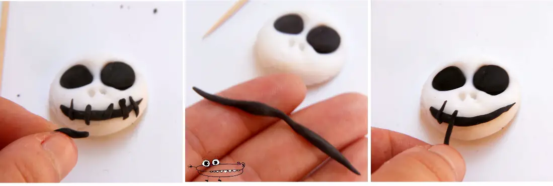 como hacer un anillo de Jack Skellington