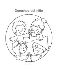 dibujos y derechos del niño para imprimir (1)
