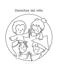 dibujos y derechos del niño para imprimir (1)