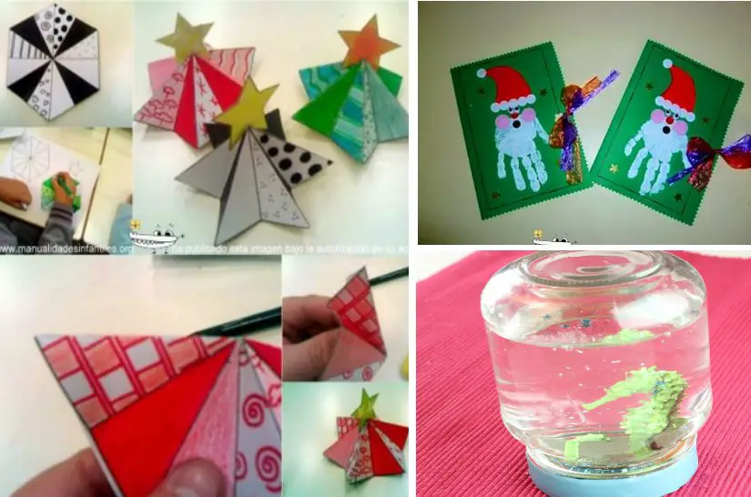 Manualidades de Navidad para experimentar con niños