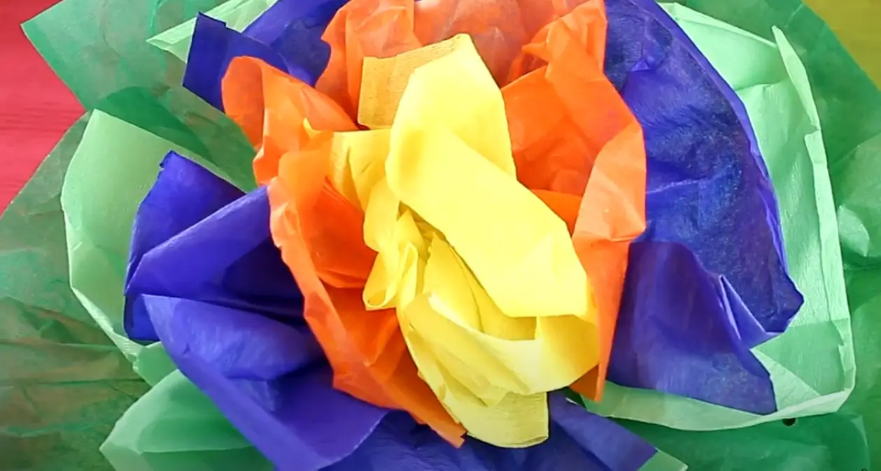 Flores de papel para fiestas infantiles -Manualidades Infantiles Flores de papel para fiestas infantiles -Manualidades Infantiles