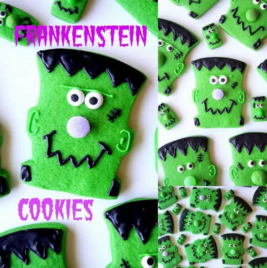 galletas de frankenstein