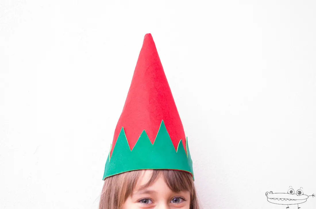 Gorro de duende navideño