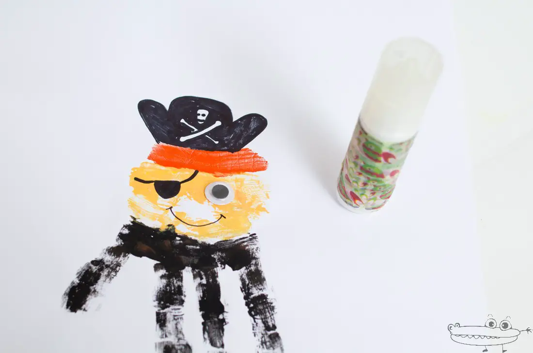 Pintar un Pirata con niños pequeños
