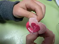 Coletero de Corazones para el Dia de los Enamorados