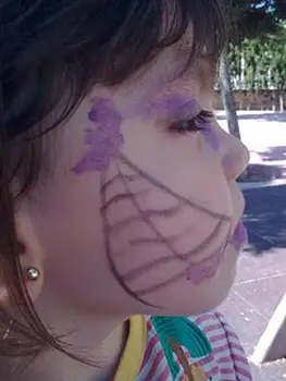 ejemplos: Plantillas Improvisadas para Maquillaje Halloween