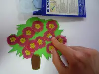 Cuadro con Servilletas de Papel