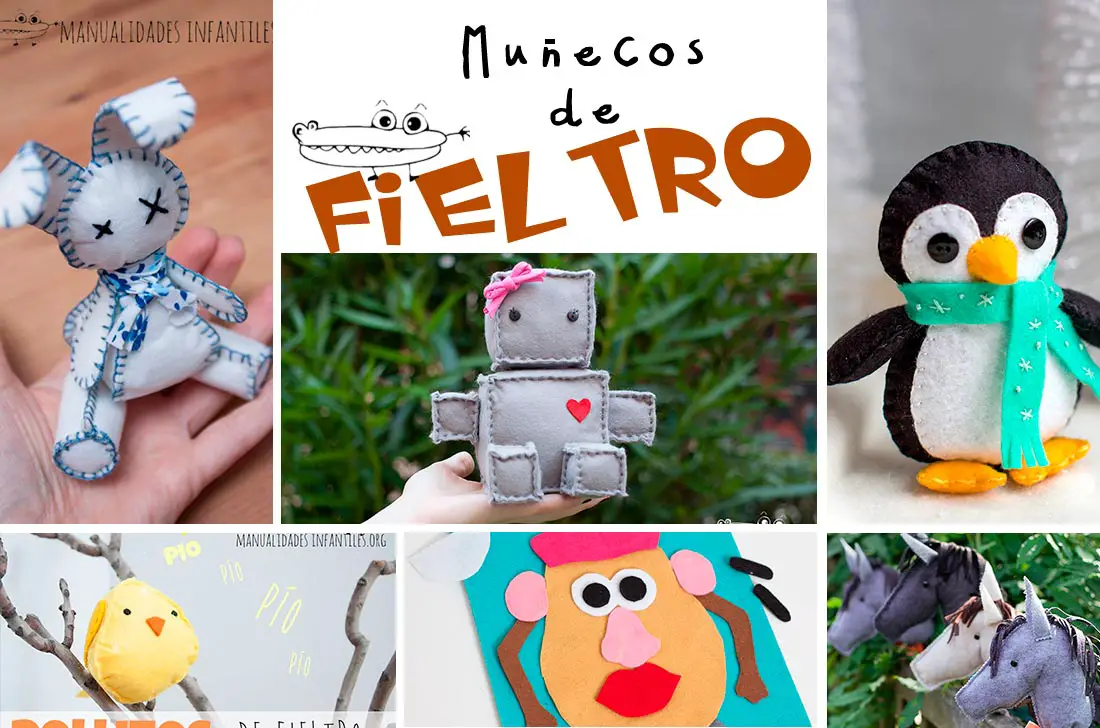 Muñecos de fieltro