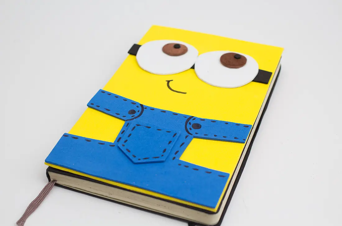 Como hacer una libreta de los minions