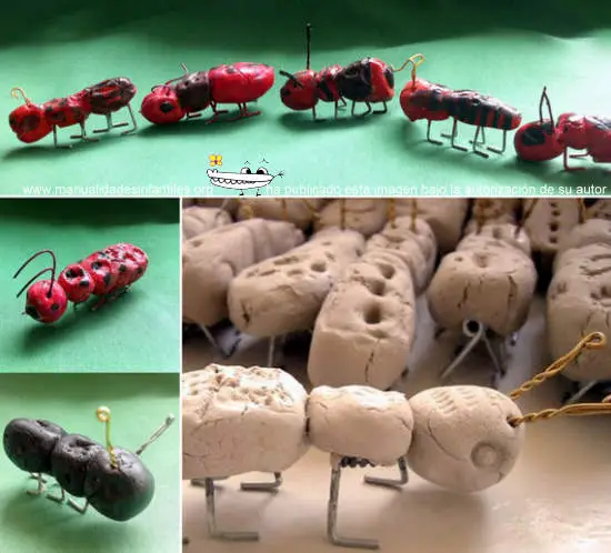 manualidades hormigas
