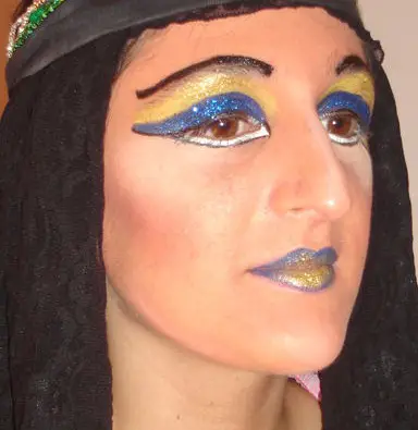 Maquillaje de Cleopatra -Manualidades Infantiles
