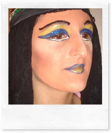 Maquillaje de Cleopatra -Manualidades Infantiles