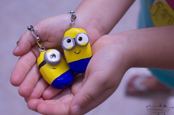 Llaveros de los Minions -Manualidades Infantiles