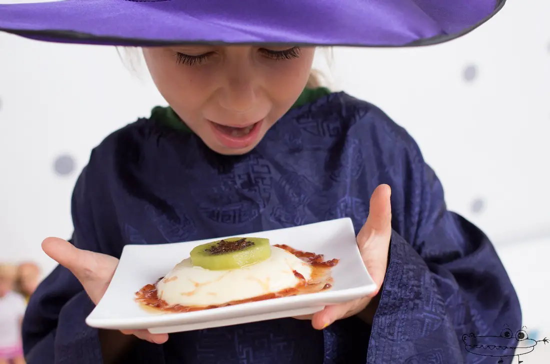 Receta de ojo postre para Halloween