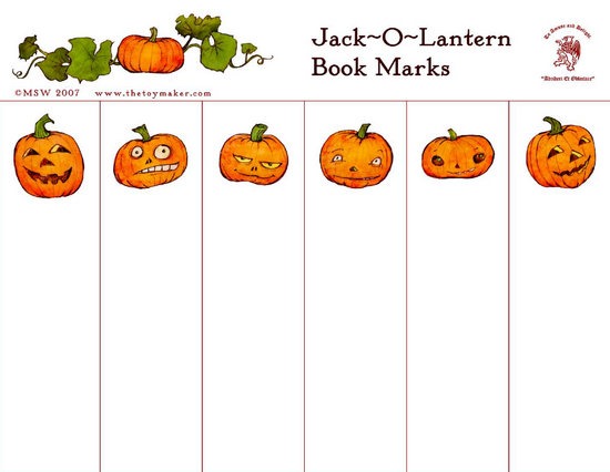 puntos de libro para halloween