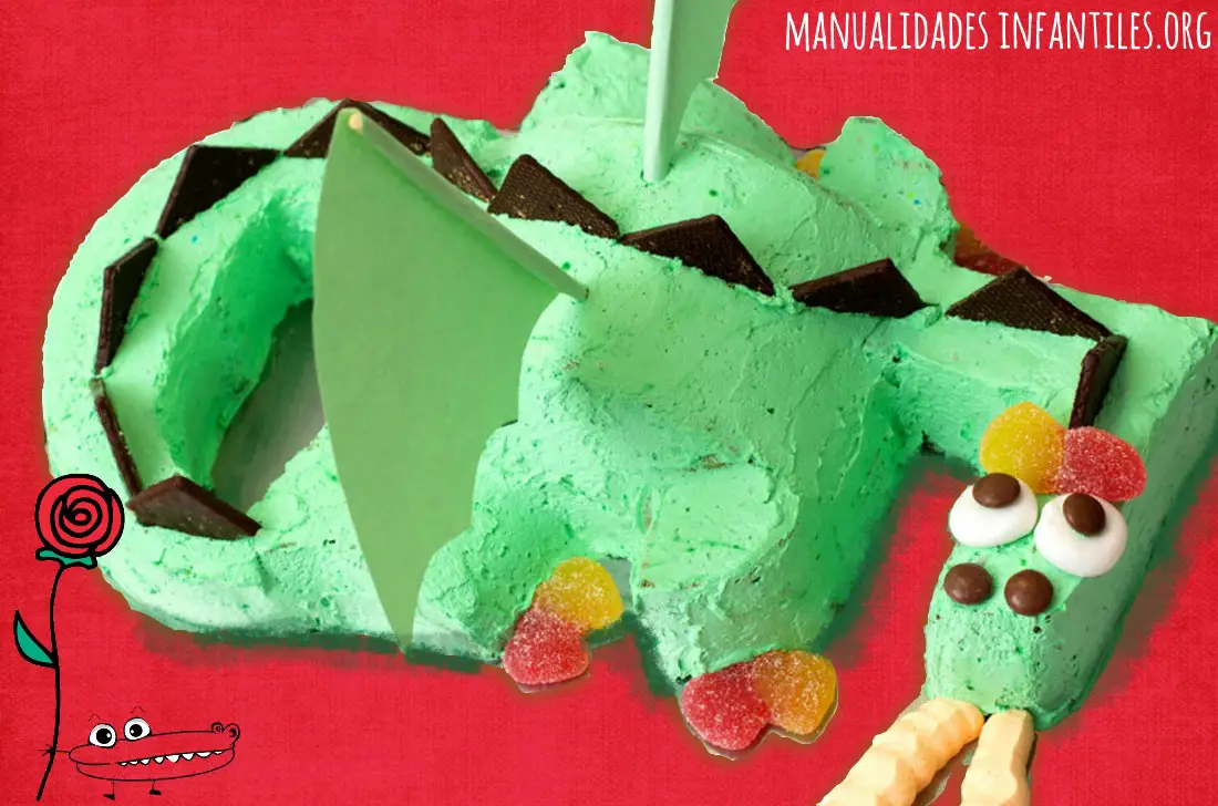 receta tarta de dragon