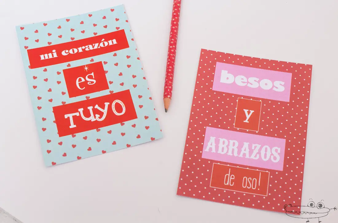 Tarjetas de San Valentín