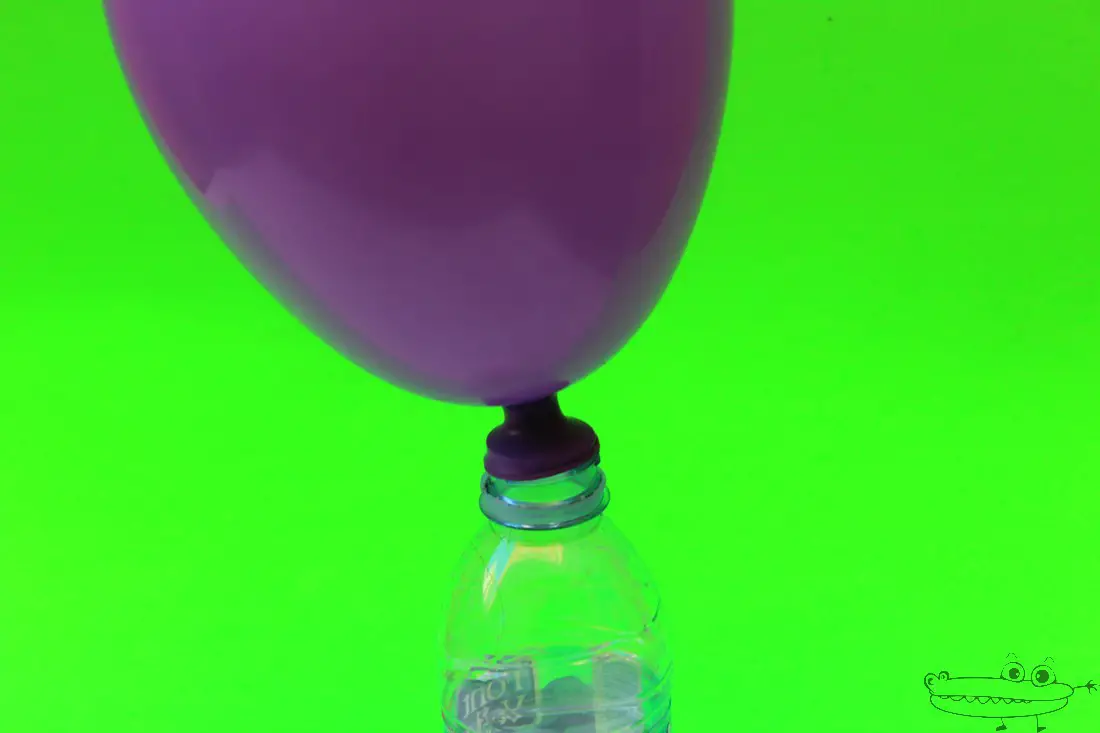 experimento de inflar globos