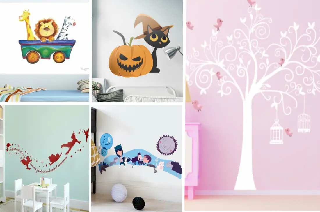 decorar con vinilos infantiles personalizados